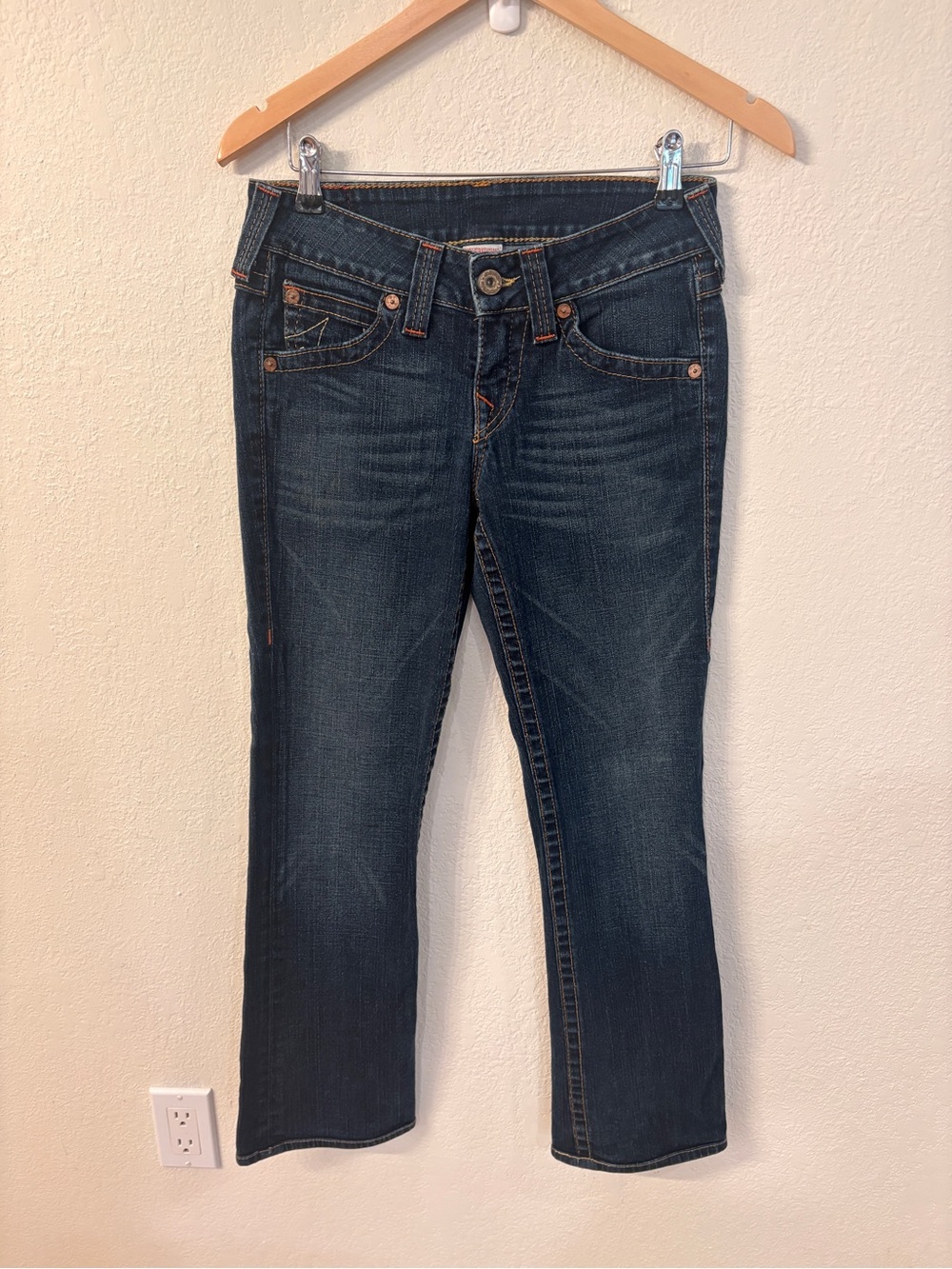 True Religion Becky Boot Cut Jeans - Size 28 Low Rise